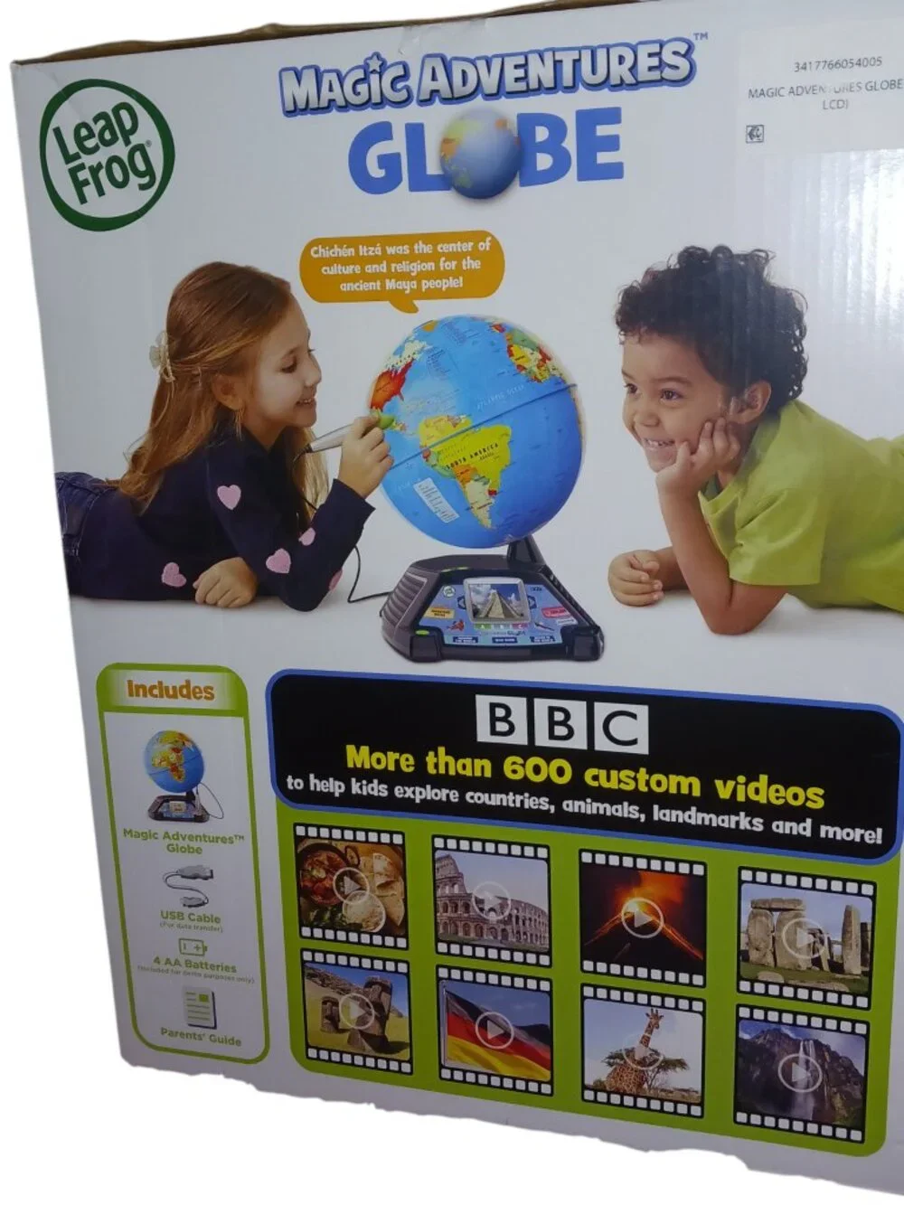 Price Is Firm! LeapFrog Magic Adventures Interactive Globe w/ Stylus BBC Videos